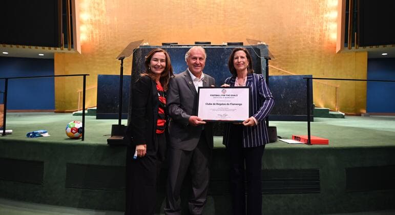 Zico e Flamengo juntam-se à iniciativa da ONU Futebol para os ODS, em Nova Iorque
